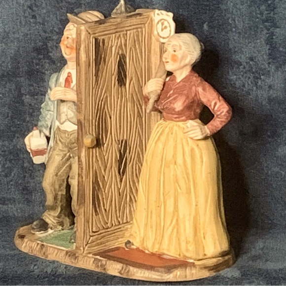 Vintage figurine by Bruno Merli features a humorous scene signed - Picture 3 of 6